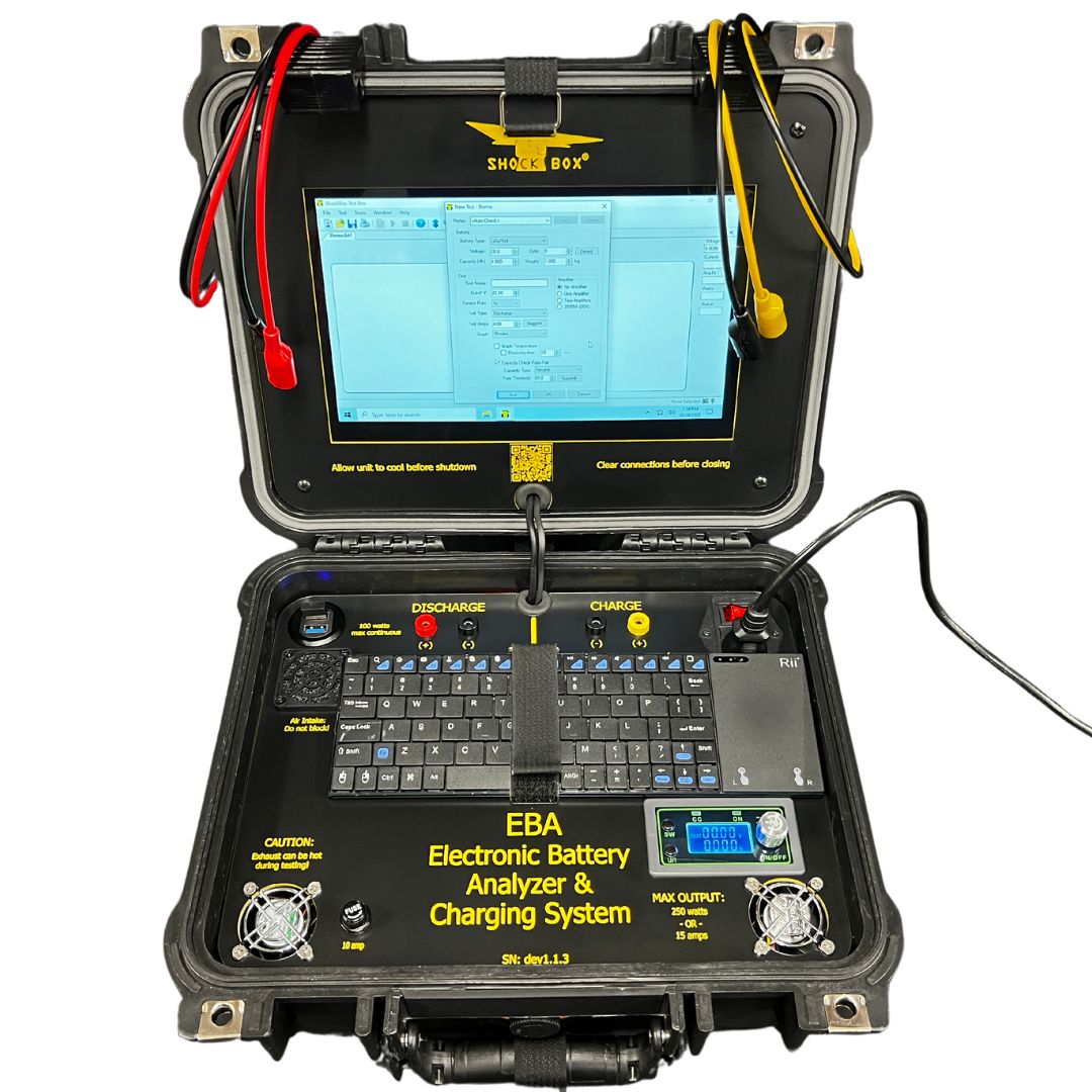 Complete EBACS (Electronic Battery Analyzer/Charging System)