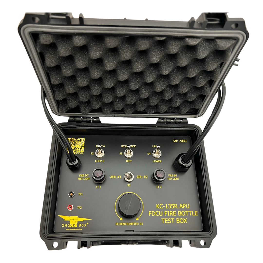KC-135R APU FDCU (Fire Detector Control Unit) Test Box